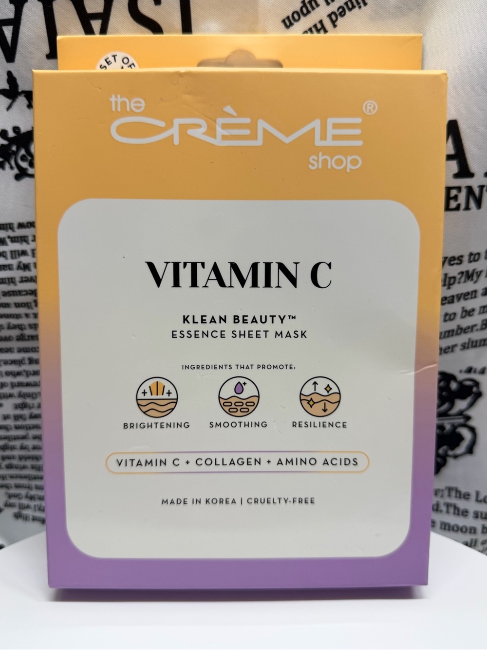 Vitamin C Klean Beauty Essence Sheet Mask